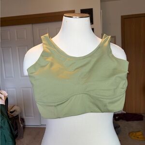 all in motion Olive Green Athletic Tank Top